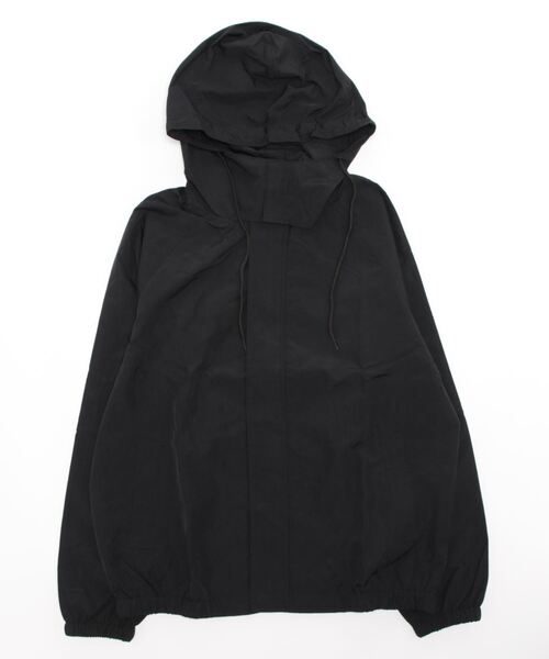 「GeeRA」 「hoodtown」ナイロンブルゾン MEDIUM オリーブ レディース_画像4