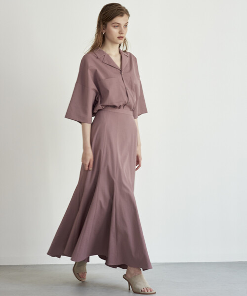 「N.O.R.C」 フレアスカート S ピンク レディース_画像9