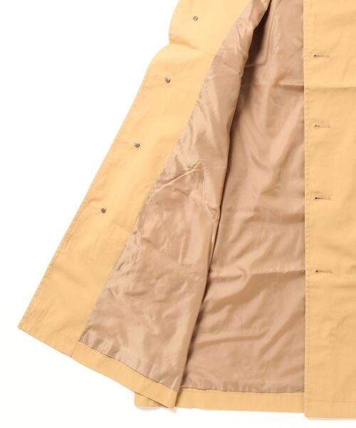 「coen」 ステンカラーコート S ベージュ メンズ_画像5