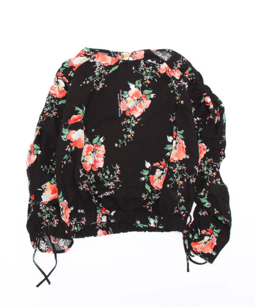 「Desigual」 長袖ブラウス L ブラック レディース_画像2