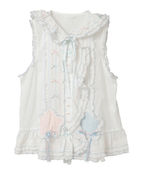 レースジレ（PINK HOUSE／レディースベスト、ジレ）｜トップス