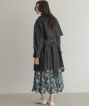 トレンチコート コート リラクシング トレンチ...の詳細画像4