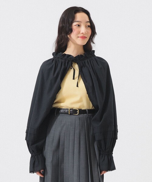 セリーヌ CELINE オールドセリーヌ GILOU マカダム刺繍 シルク シャツ