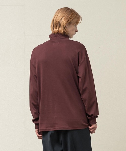 「SLICK」 長袖Tシャツ 2 レンガ メンズ_画像4
