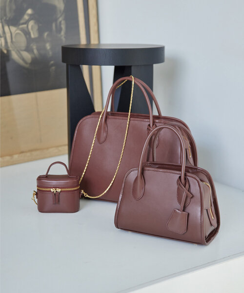 Whim Gazette（ウィム ガゼット） ボストンバッグ FREE ブラウン