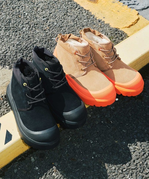 UGG ブラウン ハイカットスニーカー UGG Australia（アグオーストラリア） 「UGG」 ハイカットスニーカー