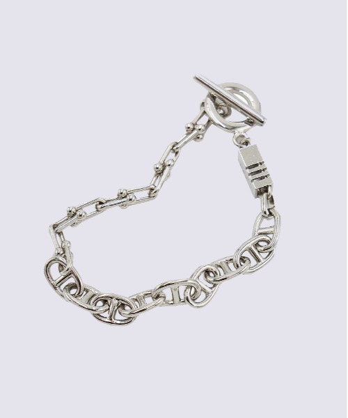 jiedaシルバーチェーンブレスレット JieDa（ジエダ） ブレスレット SWITCHING BRACELET B メンズ
