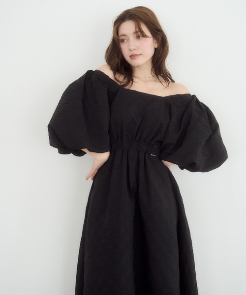 「mellowneon」 半袖ワンピース MEDIUM アイボリー レディース_画像7