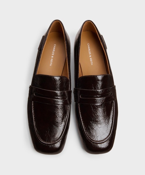 CHARLES＆KEITH　ローファー CHARLES ＆ KEITH（チャールズ&キース） ローファー ペニーローファー