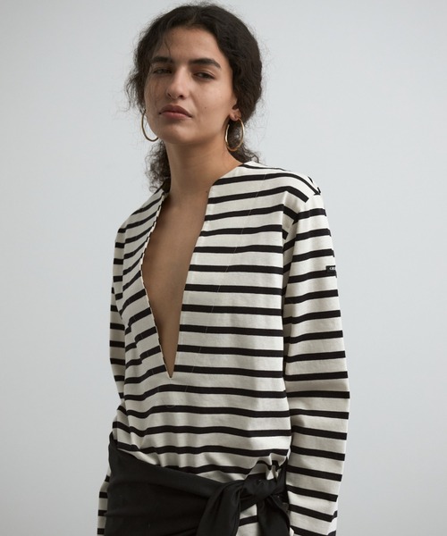 「CREDONA」 長袖カットソー FREE ブラック レディース_画像7