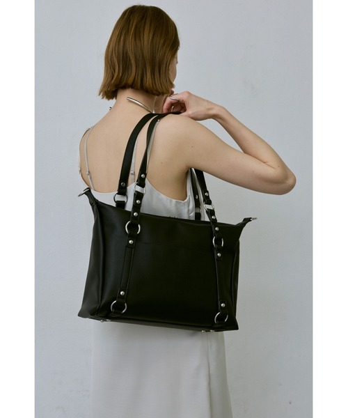 un/neu ボストンバッグ ヴィンテージライク2WAYリングボストン / A4