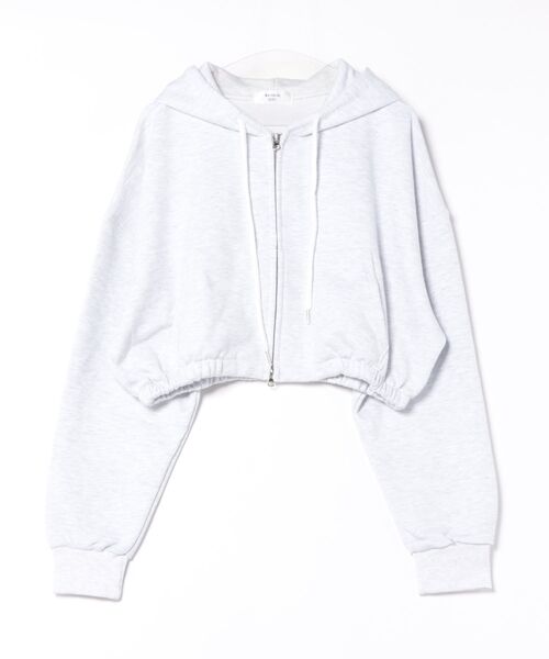 「ankoROCK」 「materialdept.」ジップアップパーカー ONESIZE オレンジ メンズ_画像4