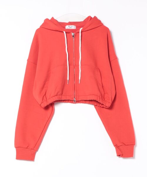 「ankoROCK」 「materialdept.」ジップアップパーカー ONESIZE オレンジ メンズ_画像6