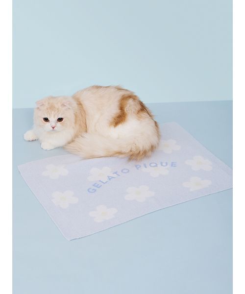 gelato pique（ジェラートピケ） 「CAT＆DOG」スムーズィーフラワー