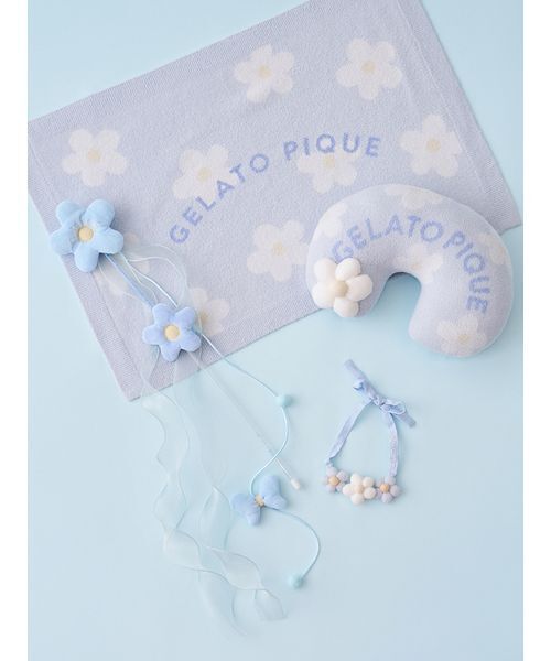 gelato pique（ジェラートピケ） 「CAT＆DOG」スムーズィーフラワー