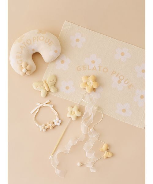 gelato pique（ジェラートピケ） 「CAT＆DOG」スムーズィーフラワー