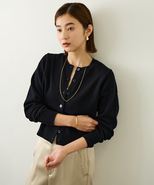 ROPE'（ロペ） カーディガン オーガニックコットンカーディガン