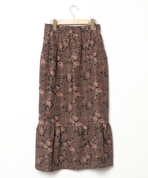 「Her lip to」 ロングスカート M ブラウン レディース_画像2