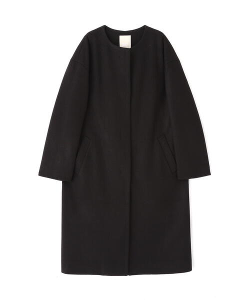 「FREE'S MART」 ノーカラーコート SMALL ベージュ レディース_画像2