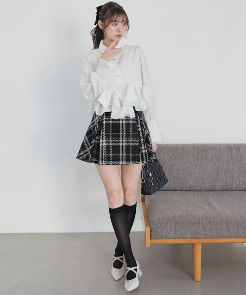 スカートのみ MAJESTIC LEGON（マジェスティックレゴン） スカート ボックスプリーツ