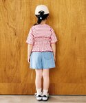 パンツ 「セットアップ可」ハート・フラワー刺繍...の詳細画像3