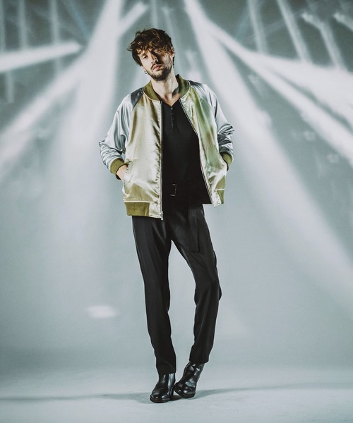「NO ID.」 ブルゾン ONE SIZE グレー メンズの画像