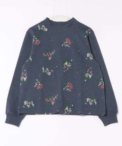 「SUPER HAKKA」 スウェットカットソー FREE 杢グレー レディース_画像3