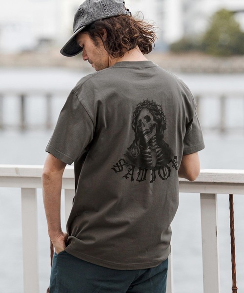 CAMBIO（カンビオ） tシャツ mt10270- プリントT（Jesus） Tシャツ