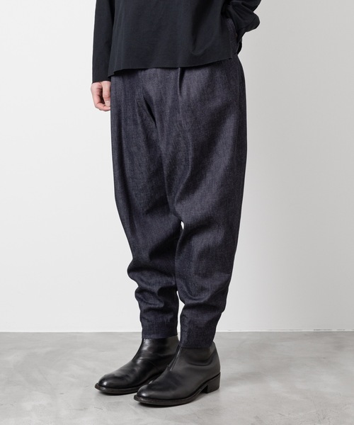 「ato」 デニムパンツ 46 ネイビー メンズ_画像6