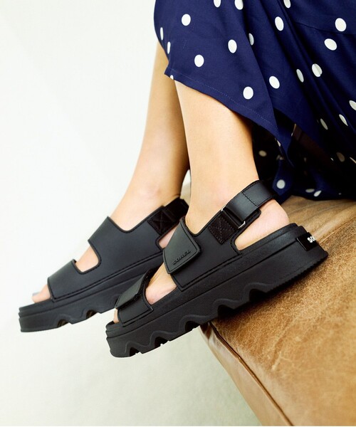 【SOREL】ソレル　キネティック　厚底ワンストサンダル SOREL（ソレル） サンダル SOREL/ キネティックサンチェイス アンクル