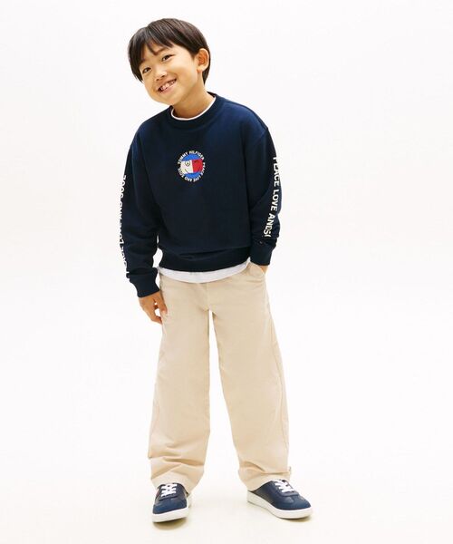 トレーナー BOYS ファンフラッググラフィックスウェットシャツ キッズ 子供服の画像