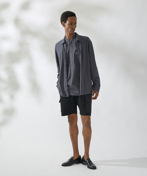 DESIGNWORKS（デザインワークス） シャツ シルクブレンド シャツ