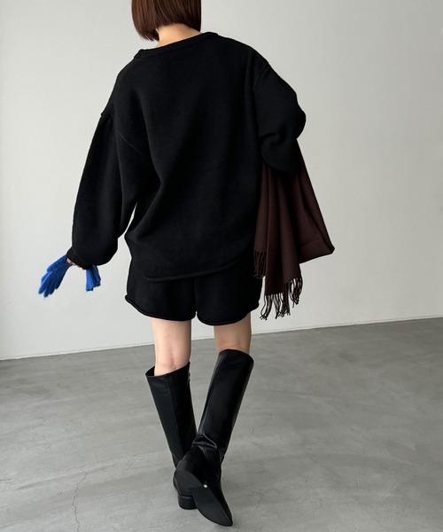 「CANAL JEAN」 「El mar」セットアップ ONE SIZE チャコールグレー レディースの画像