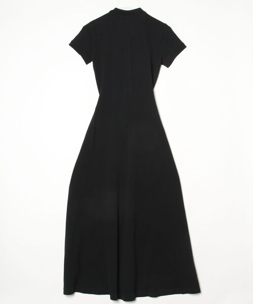 LAUREN RALPH LAUREN dress ブラック ドレス ワンピース Lauren Ralph Lauren Wrap Front V-Neck 3/4 Sleeve Jersey Machine