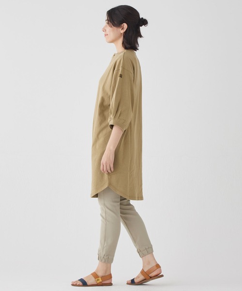 「KRIFF MAYER Lady's Collection」 半袖ワンピース LARGE ベージュ レディース_画像8