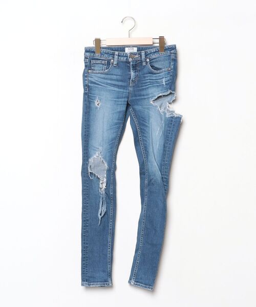 GYDA（ジェイダ） スキニーデニムパンツ LARGE ブルー レディース