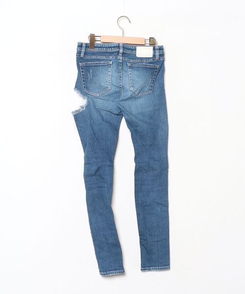 GYDA（ジェイダ） スキニーデニムパンツ LARGE ブルー レディース
