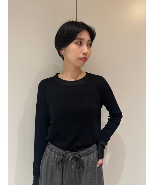 tシャツ COLUMN / ベーシック カットソー「PERMANENT」 レディースの画像