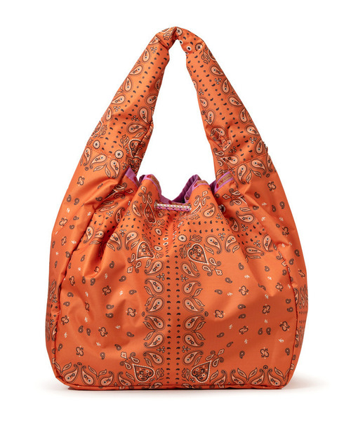 トートバッグ DBL DRAWST MARCHE BAG サンセットバンダナ レディースの画像
