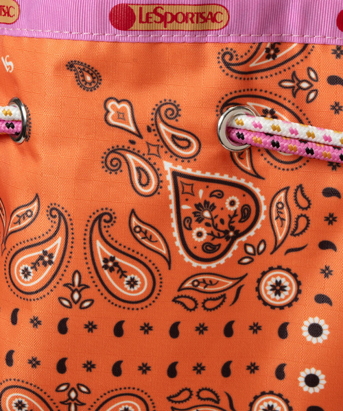 トートバッグ DBL DRAWST MARCHE BAG サンセットバンダナ レディースの画像