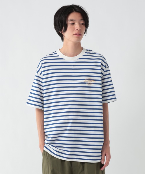 George's tシャツ プリントボーダーTシャツ メンズ レディース