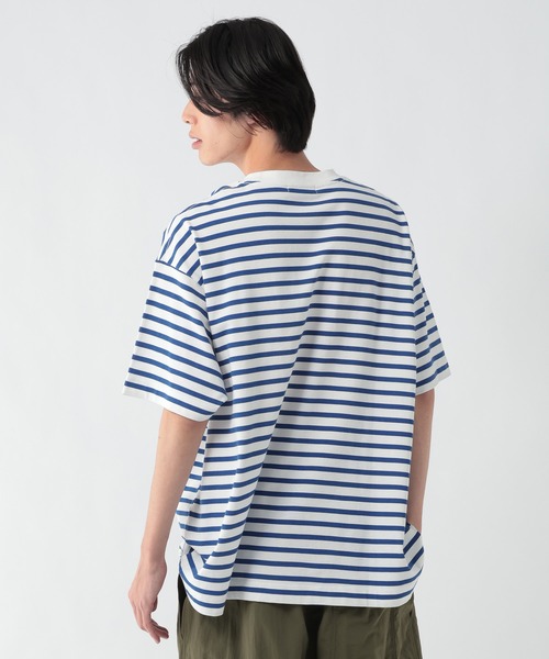 George's tシャツ プリントボーダーTシャツ メンズ レディース