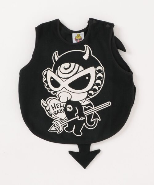 【希少 】ヒステリックミニ デビル耳×しっぽ ロンパース 80 黒 日本製 Amazon.co.jp: ヒステリックミニ ヒスミニ 角付き しっぽ付き ダルマ