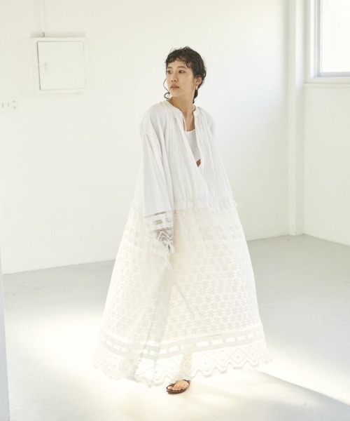 「TODAYFUL」 長袖ワンピース 38inch ブラック レディース_画像4