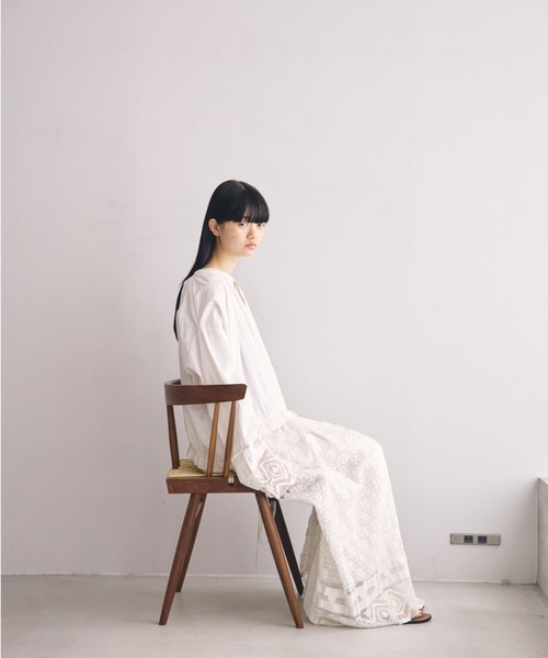 「TODAYFUL」 長袖ワンピース 38inch ブラック レディース_画像8