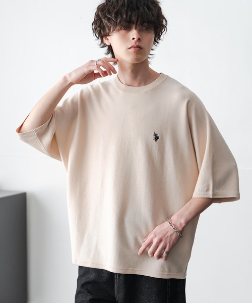 U.S. POLO ASSN.（ユーエスポロアッスン） セーター ニット ドルマン