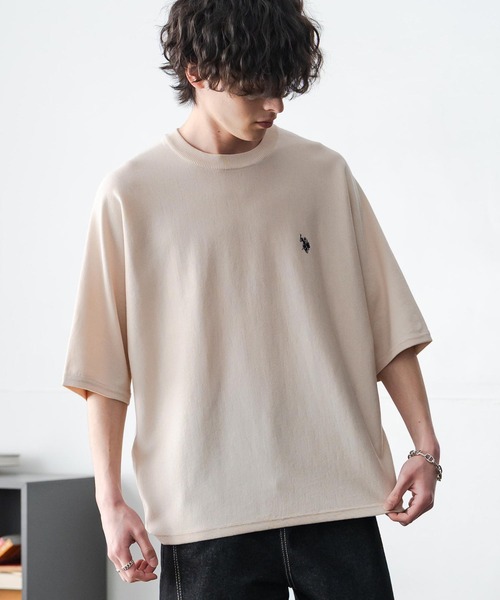 U.S. POLO ASSN.（ユーエスポロアッスン） セーター ニット ドルマン 