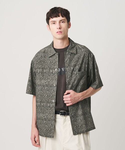 BEAUTY＆YOUTH UNITED ARROWS シャツ 半袖 ロンシャン エスニック