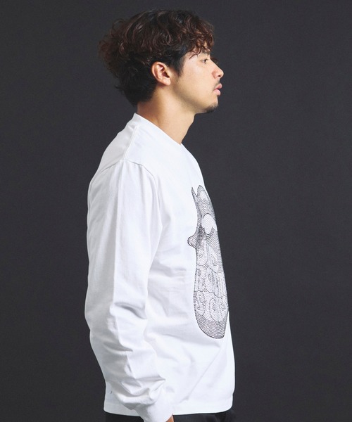 「JACKROSE」 長袖Tシャツ X-LARGE ホワイト メンズ_画像5