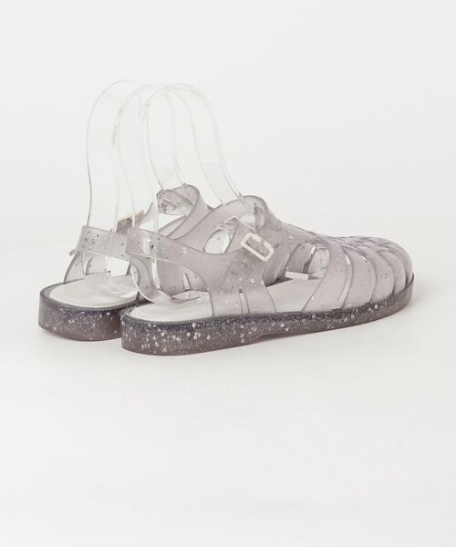 「melissa」 フラットサンダル - グレー レディース_画像2